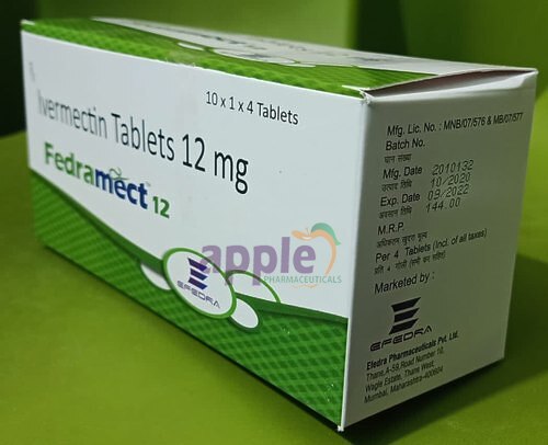 Fedramect 12mg Tablet Image 1