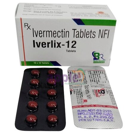 Iverlix 12mg Tablet Image 1