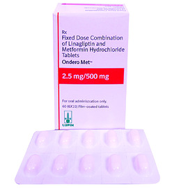 Ondero Met 2.5mg/500mg Ondero Met 2.5mg/500mg