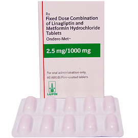 Ondero Met 2.5mg/1000mg