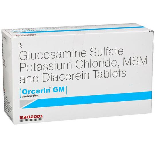 Glucosamine +Diacerein +Methylsulfonylmethane