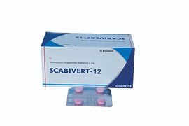 Scabivert 12mg Tablet Scabivert 12mg Tablet