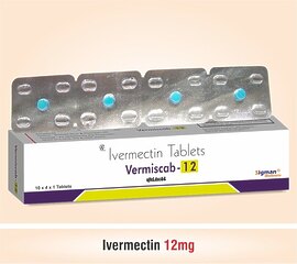 Vermiscab 12mg Tablet Vermiscab 12mg Tablet